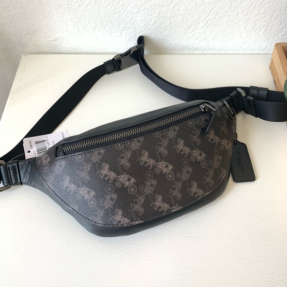 Coach horse and carriage belt bag Clearance